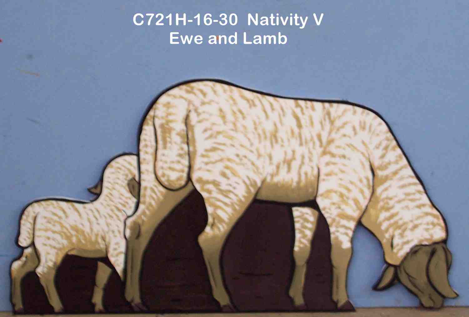 C721HNativity V:<br> Ewe and Lamb
